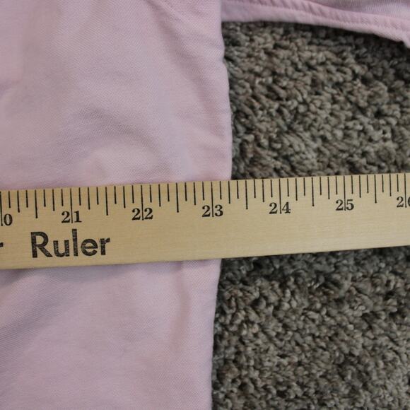 Ralph Lauren Pink Short Sleeve Oxford Classic Fit Shirt Mens Medium - Picture 4 of 5